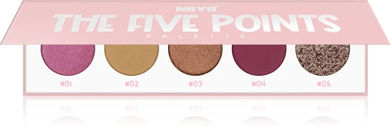 Miyo The five points palette di ombretti colore 27 Purple heart