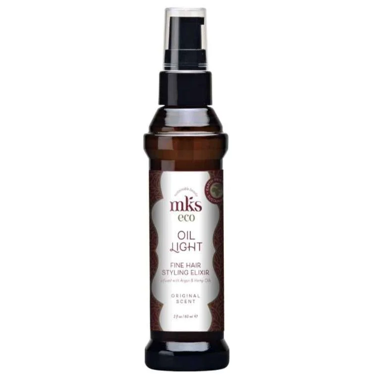 MKS ECO OIL LIGHT – FINE HAIR STYLING ELIXIR ORIGINAL SCENT 60 ML.
