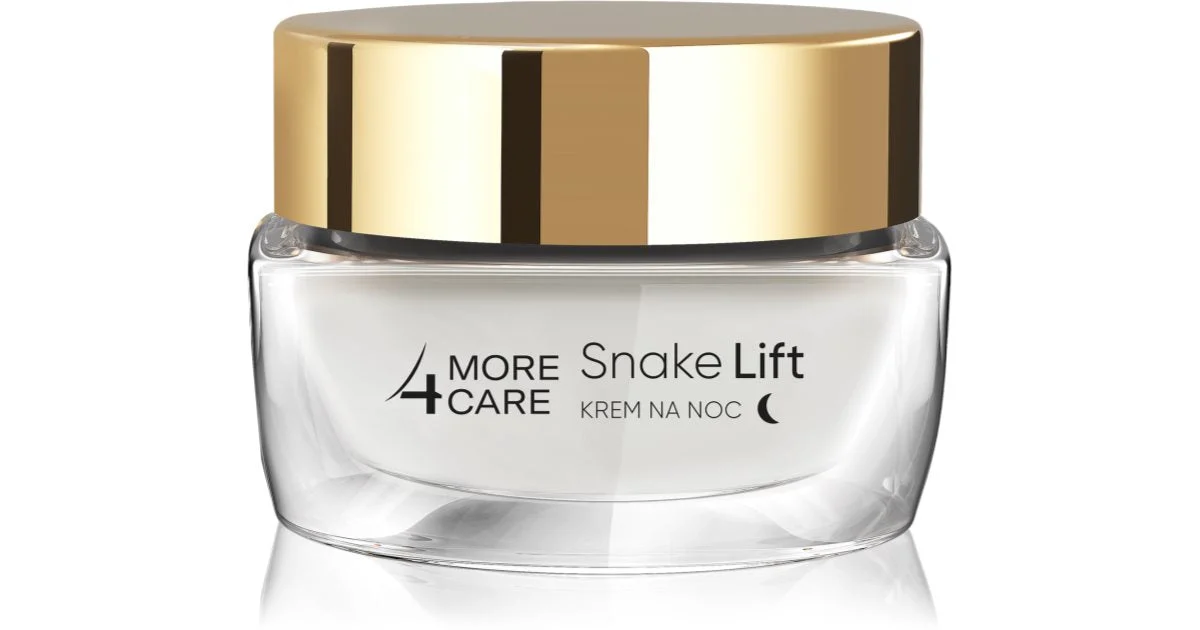 More4Care Snake Lift crema notte antirughe 50 ml