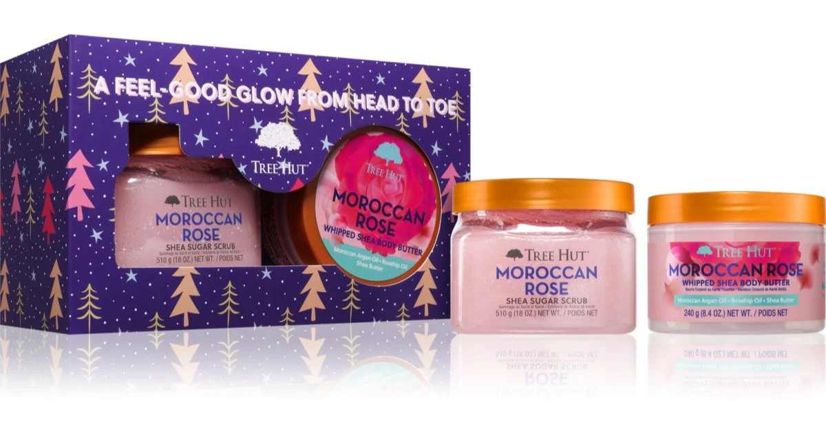 Tree Hut Moroccan Rose confezione regalo da donna