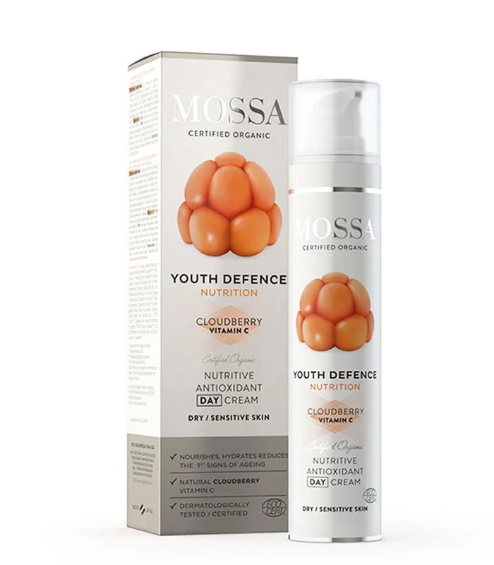 MOSSA COSMETICS Youth Defence – Nutritive Antioxidant Day Cream | Crema Giorno Nutriente e Antiossidante