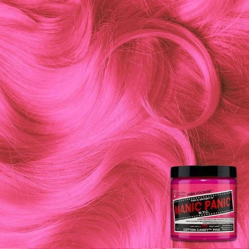 MANIC PANIC HIGH VOLTAGE CLASSIC SEMI PERMANENT COTTON CANDY PINK 118 M