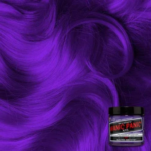 MANIC PANIC HIGH VOLTAGE CLASSIC SEMI PERMANENT ELECTRIC AMETHYST 118 M