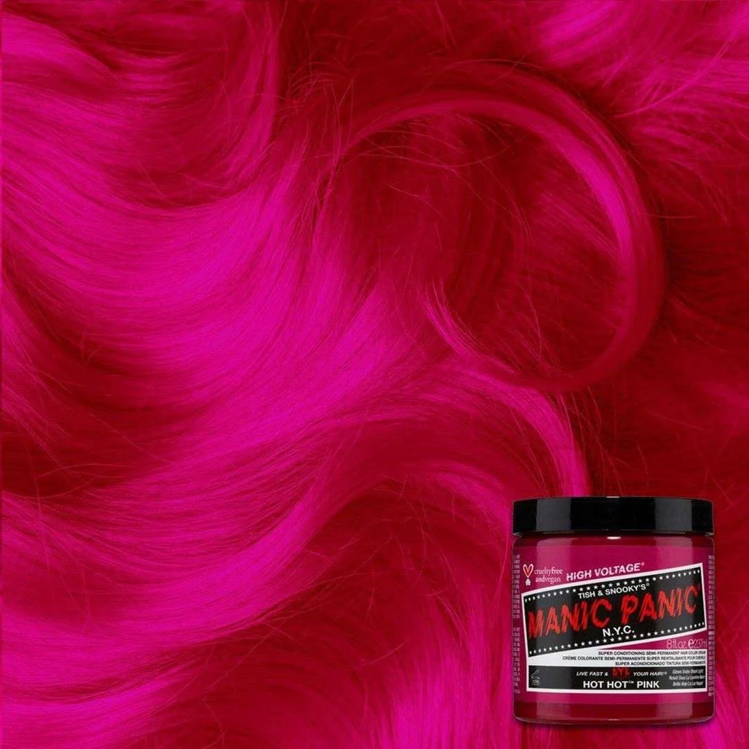 MANIC PANIC HIGH VOLTAGE CLASSIC SEMI PERMANENT HOT HOT PINK 118 ML.