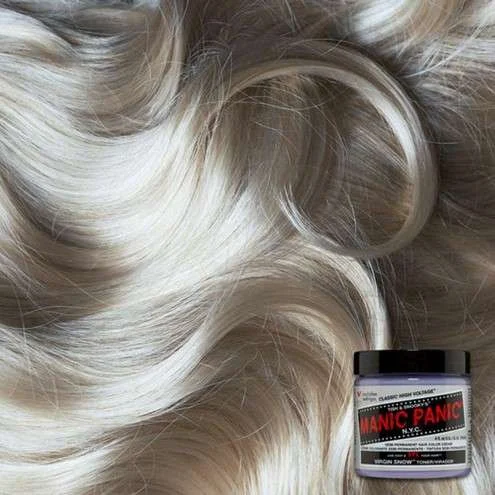 MANIC PANIC HIGH VOLTAGE CLASSIC SEMI PERMANENT VIRGIN SNOW WHITE 118ML