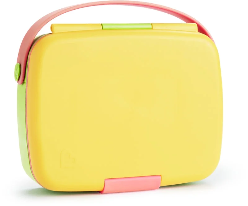 Munchkin Bento Box set posate per bambini gialle 18 mesi+