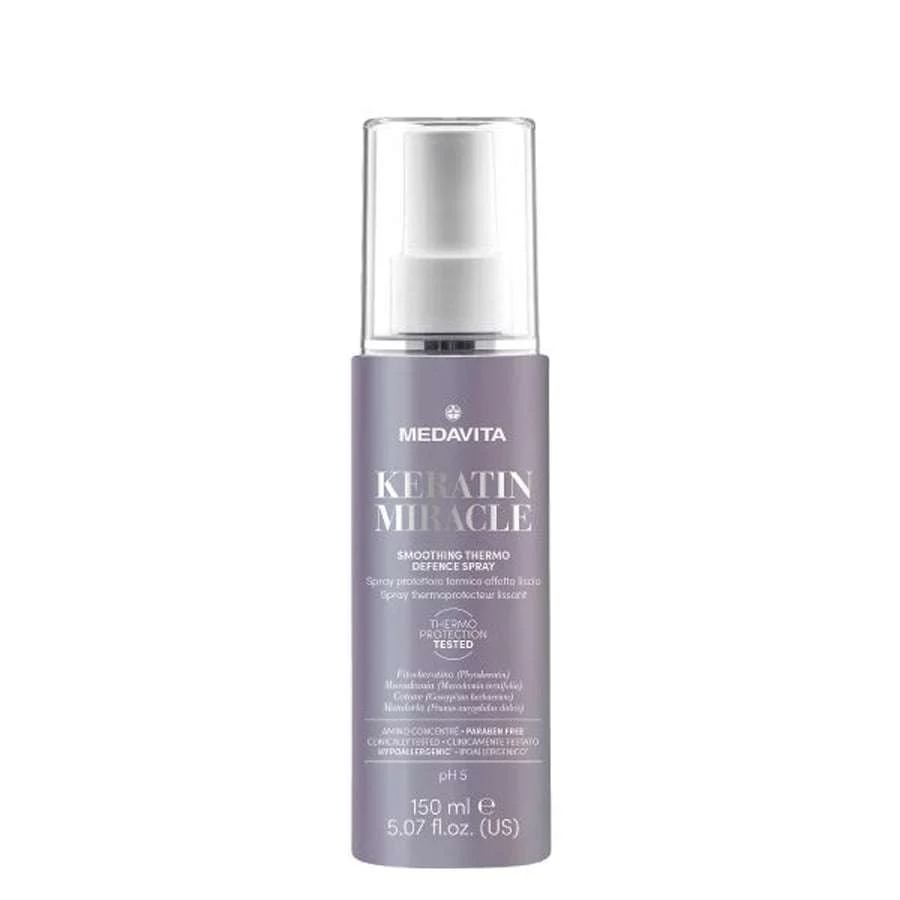 MEDAVITA KERATIN MIRACLE SMOOTHING THERMO DEFENCE SPRAY 150ML
