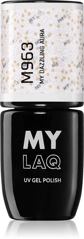 MYLAQ My Aura gel smalto colore My Dazzling Aura 5 ml