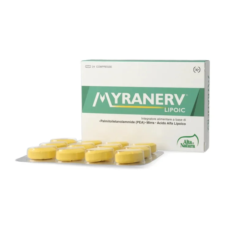 Alta Natura Myranerv Lipoic 24 Compresse