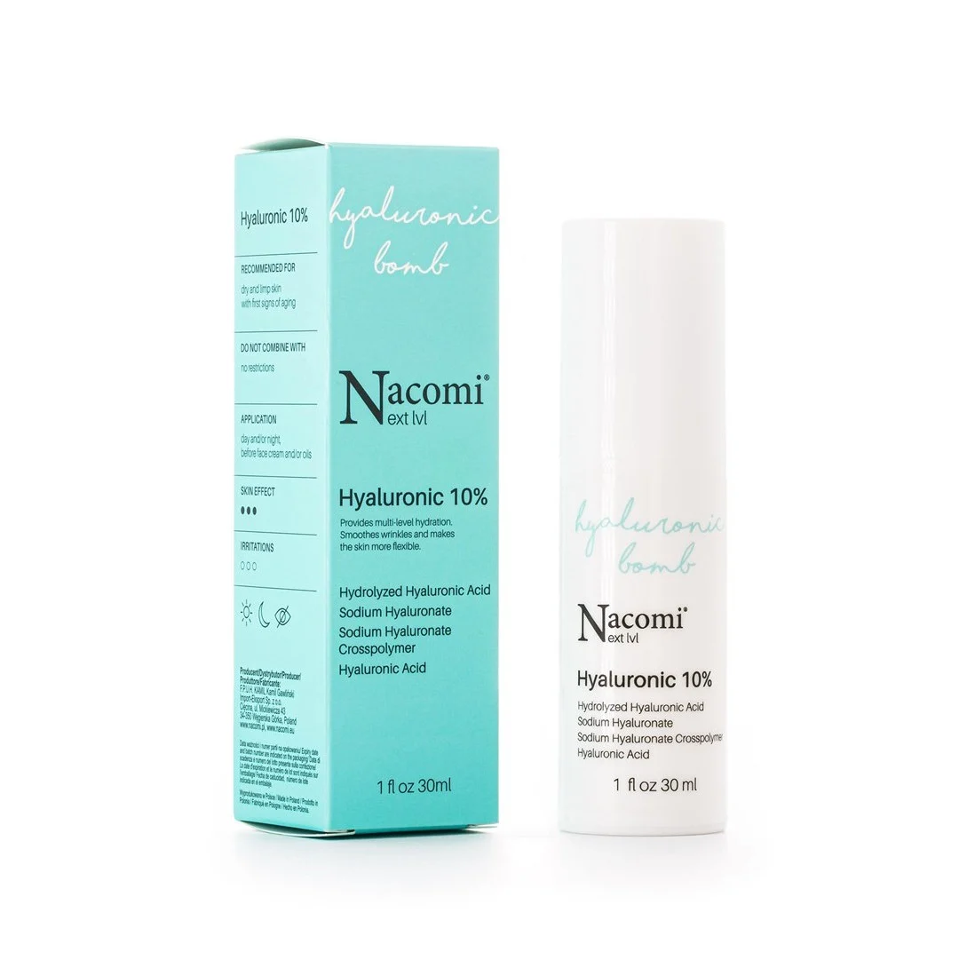 NACOMI Next Lvl Hyaluronic Bomb – Acido Ialuronico 10%