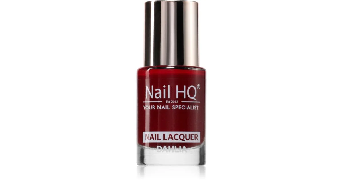 Nail HQ smalto per unghie con brillantezza intensa colore Dahlia 10 ml