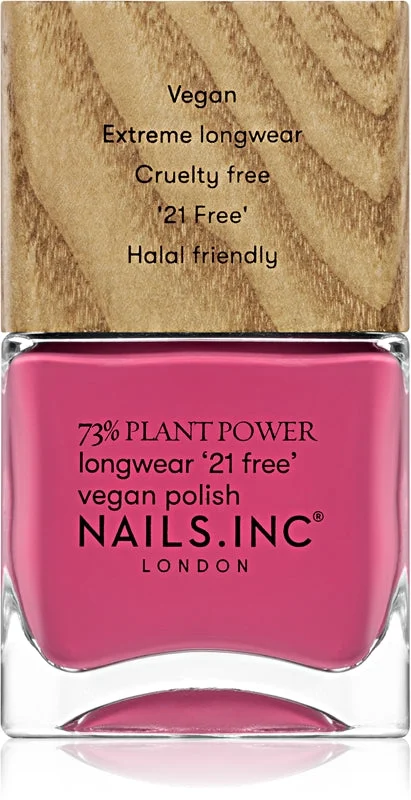 Nails Inc. Vegan smalto per unghie lunga tenuta colore U OK HUN? 14 ml