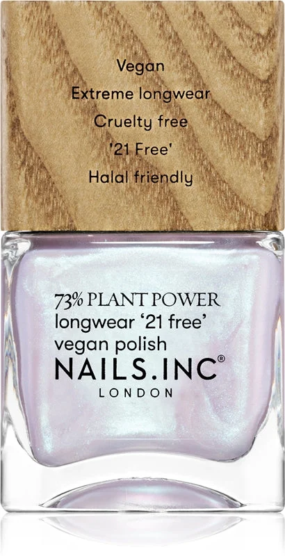 Nails Inc. Vegan smalto per unghie lunga tenuta colore Eco Glow 14 ml