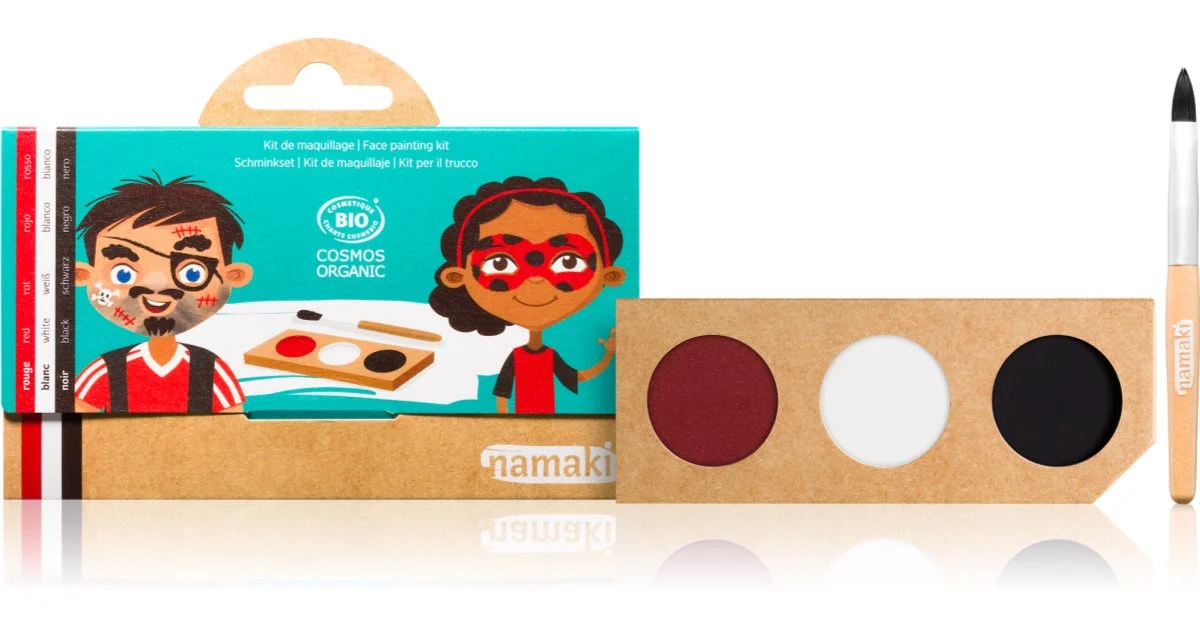 Namaki Color Kit pittura Pirata e Coccinella set per bambini
