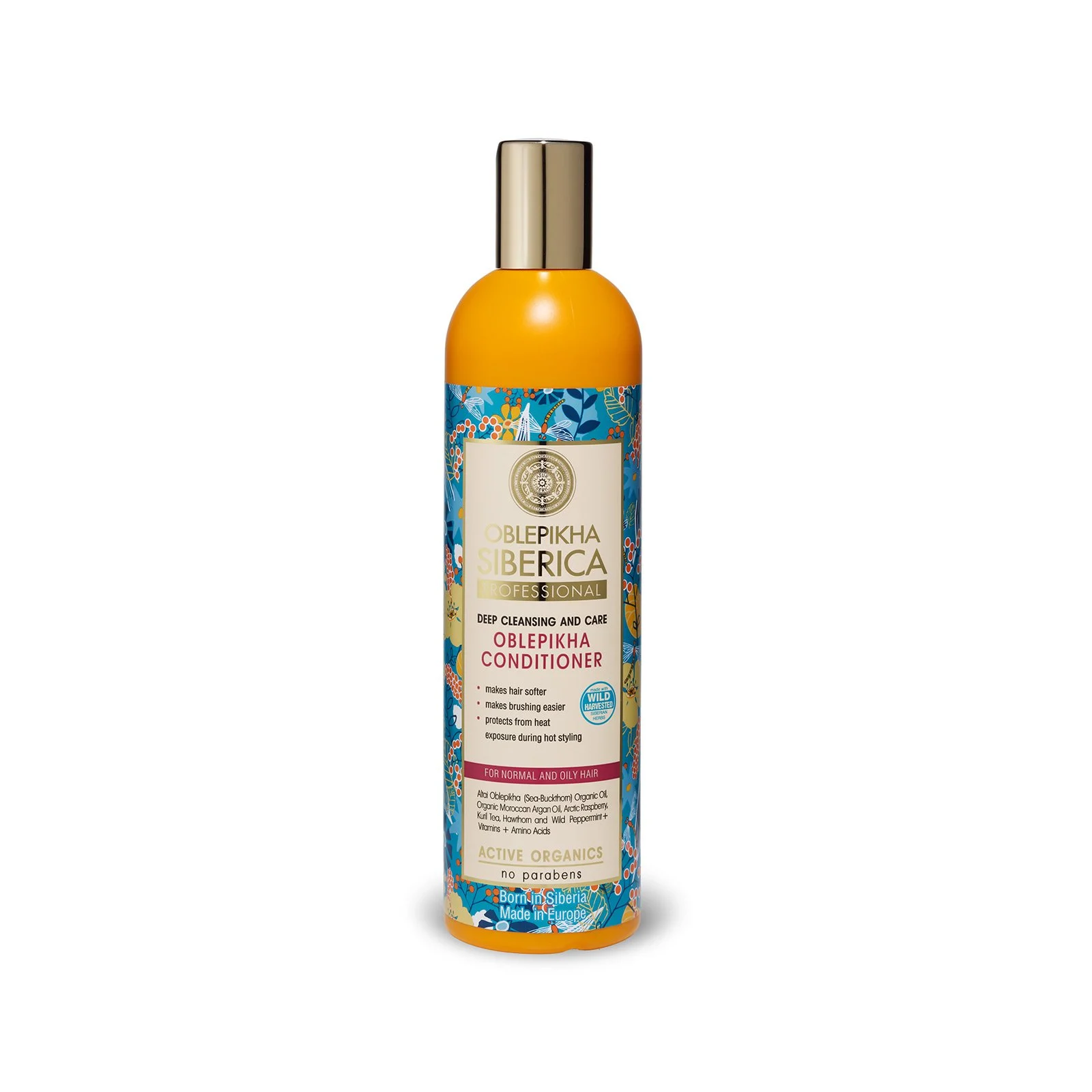 NATURA SIBERICA Oblepikha – Conditioner For Normal & Oily Hair | Balsamo per Capelli Normali e Grassi