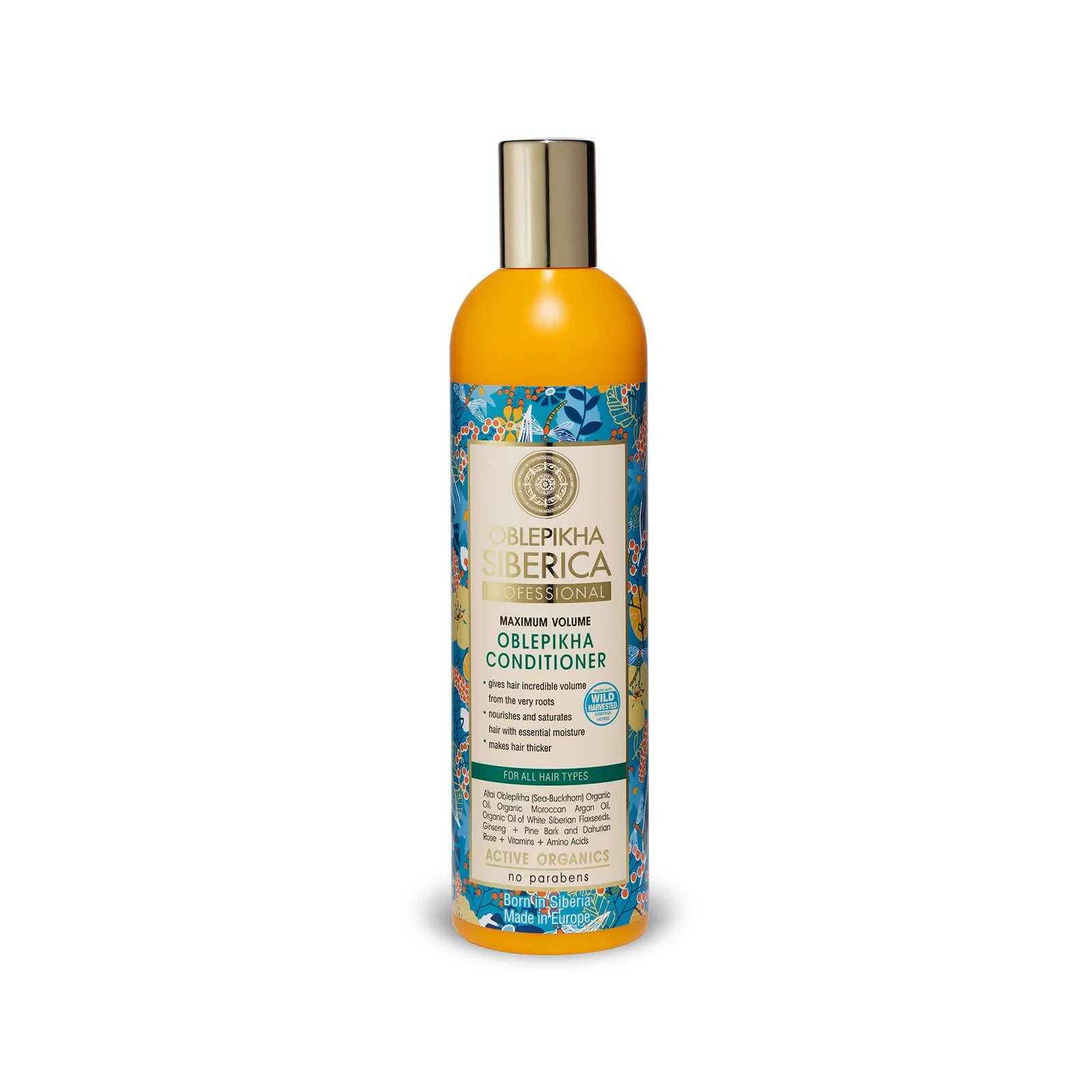 NATURA SIBERICA Oblepikha – Conditioner For All Hair Types | Balsamo per Tutti i Tipi di Capelli