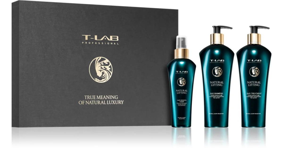 T-LAB Professional Natural Lifting confezione regalo per il volume dei capelli 3 pezzi