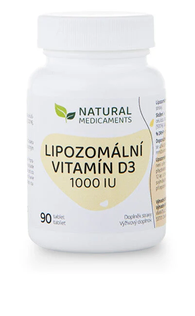 Natural medicaments Vitamina D3 liposomiale 1000 UI 90 compresse
