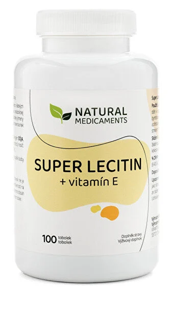 Natural medicaments Super Lecitina (Lecitina) + E 100 capsule