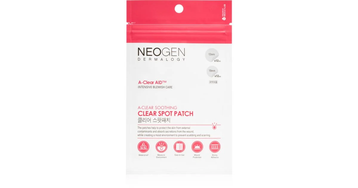 Neogen Dermalogy A-Clear Spot Patch cerotto detergente per pelli acneiche 24 pezzi