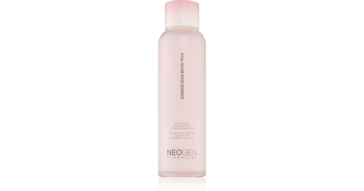 Neogen Dermalogy Hyal Glow essenza idratante con acqua di rose 160 ml