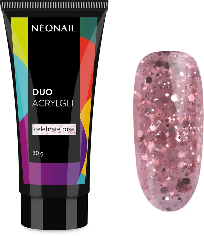 NEONAIL Duo Acrylgel Celebrate Rose gel per unghie in gel e acriliche 30 g