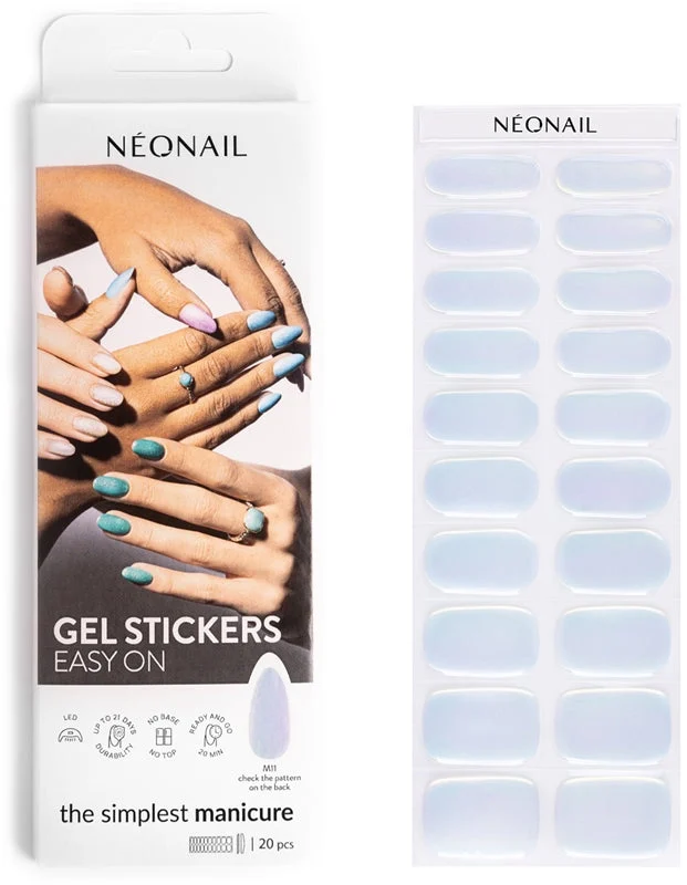 NEONAIL Easy On Gel Adesivi per unghie colore M11 20 pezzi