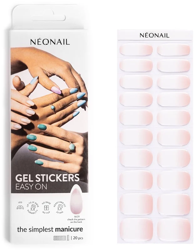 NEONAIL Easy On Gel Adesivi per unghie colore M09 20 pezzi
