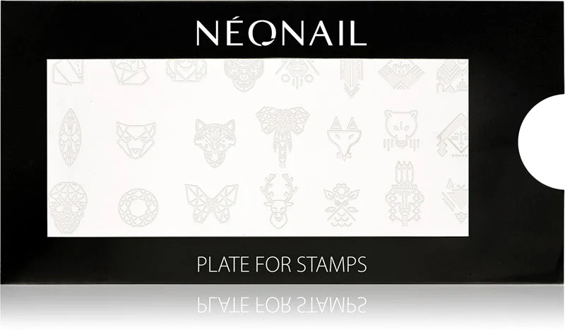 NEONAIL Stamping Plate Stencil per le unghie tipo 02