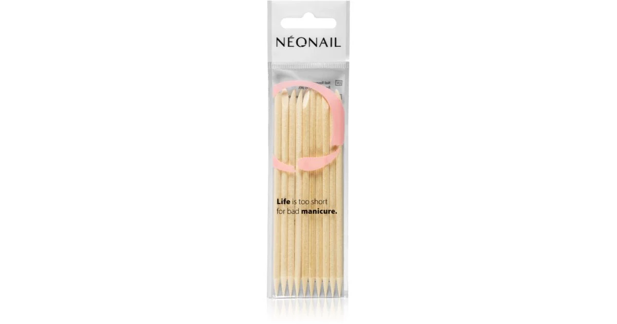 NEONAIL bastoncino spingicuticole in legno 10 pezzi