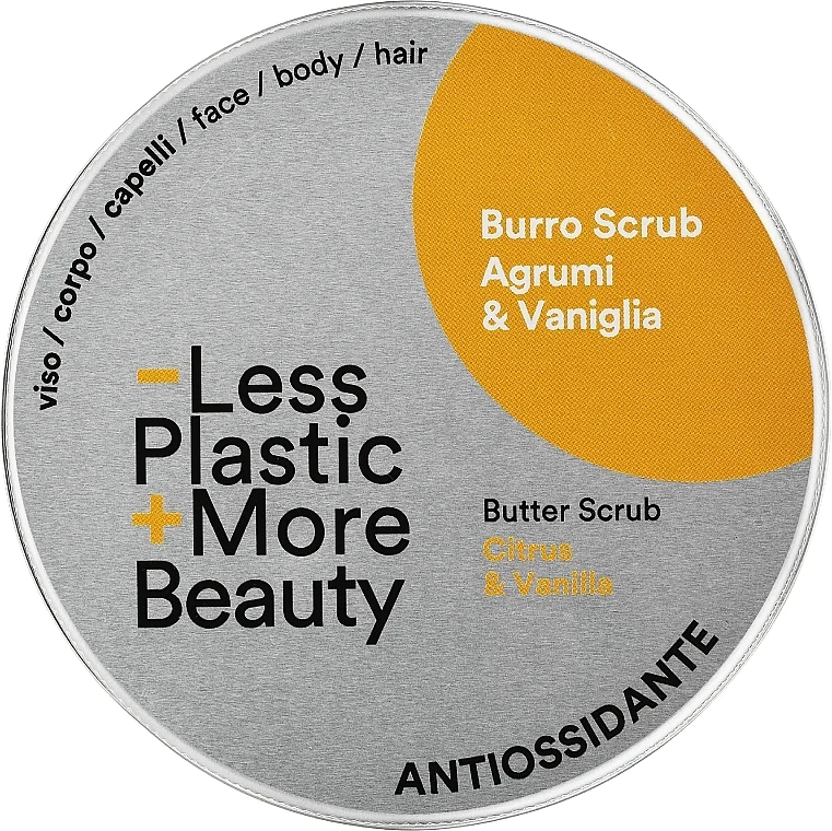 Burro scrub antiossidante "Agrumi e Vaniglia"