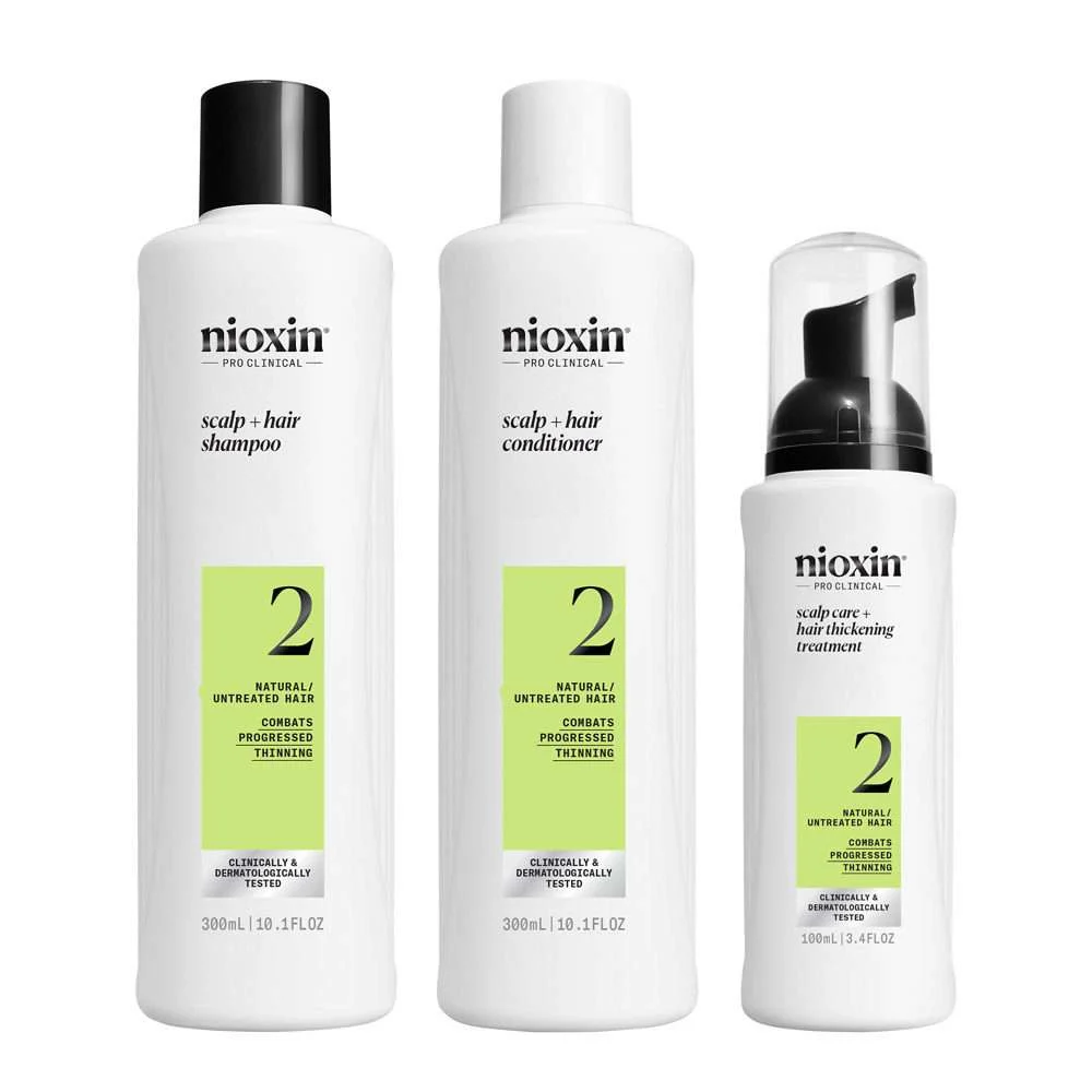 SISTEMA 2 SCALP + HAIR KIT 300 ML – KIT ANTI ASSOTTIGLIAMENTO AVANZATO CAPELLI NATURALI