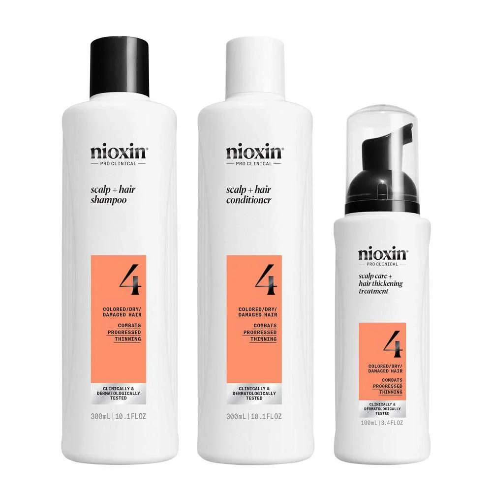 SISTEMA 4 SCALP + HAIR KIT 300 ML – KIT ANTI ANTI ASSOTTIGLIAMENTO AVANZATO CAPELLI COLORATI