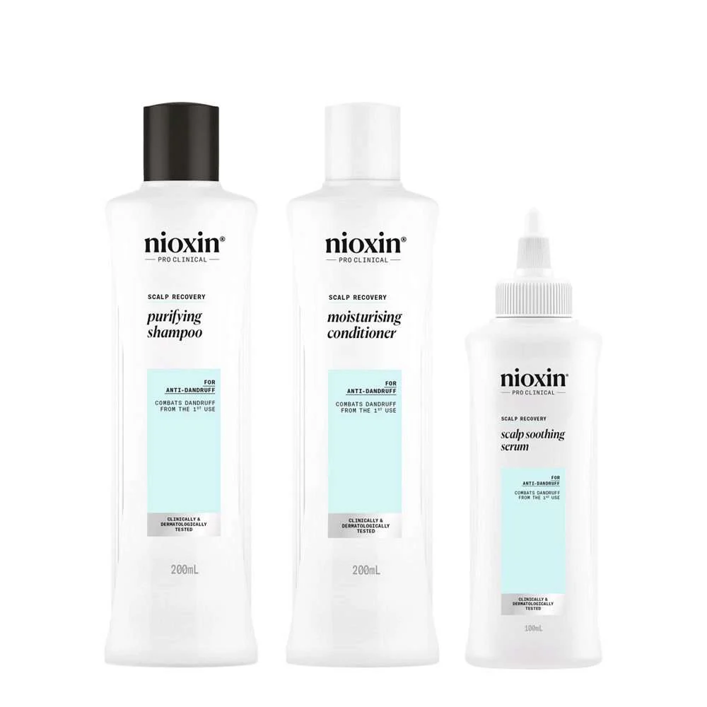 SCALP RECOVERY SYSTEM KIT ANTIFORFORA SHAMPOO 200 ML – CONDITIONER 200 ML – SERUM 100 ML
