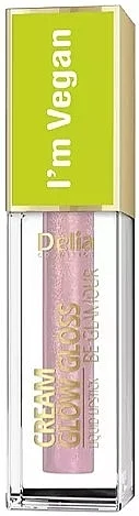 Delia Cream Glow Gloss Be Glamour I'm Vegan Liquid Lipstick