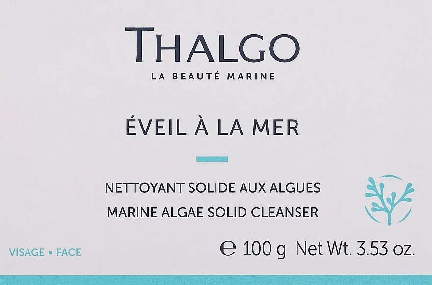 Sapone detergente con alghe
