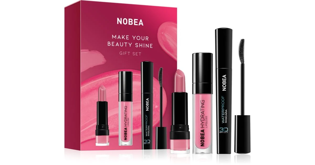 NOBEA Beauty Pleasure NOBEA Make Your Beauty Shine Set confezione regalo da donna 3 pezzi