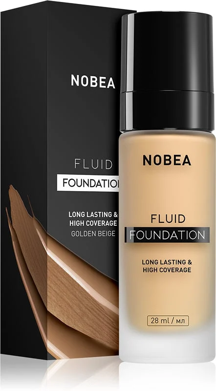 NOBEA Day-to-Day Fluido fondotinta lunga tenuta colore 03 beige dorato 28 ml