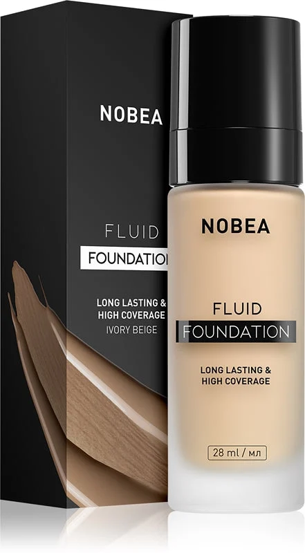 NOBEA Day-to-Day Fluido fondotinta lunga tenuta colore 02 avorio beige 28 ml