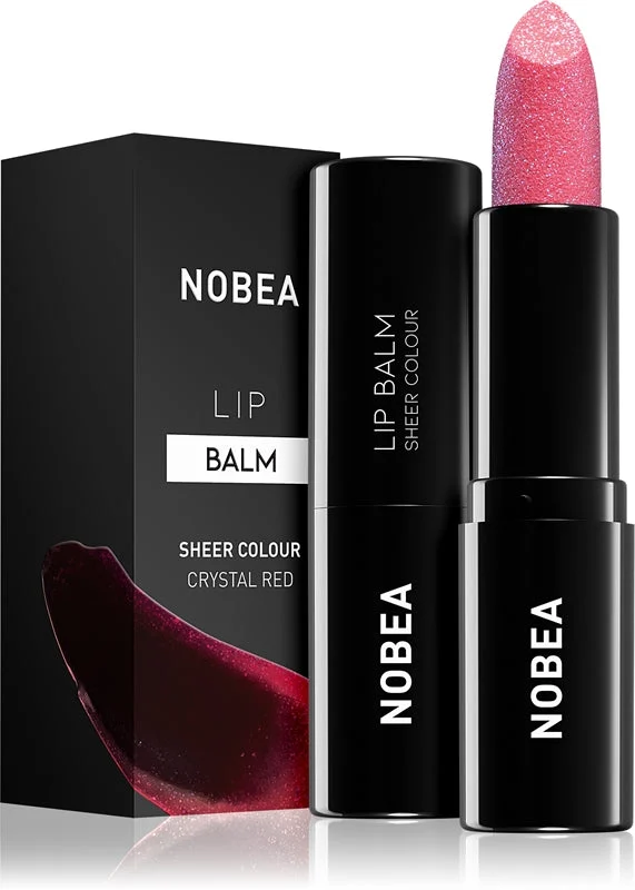 NOBEA Day-to-Day balsamo idratante labbra colore Crystal red 3 g