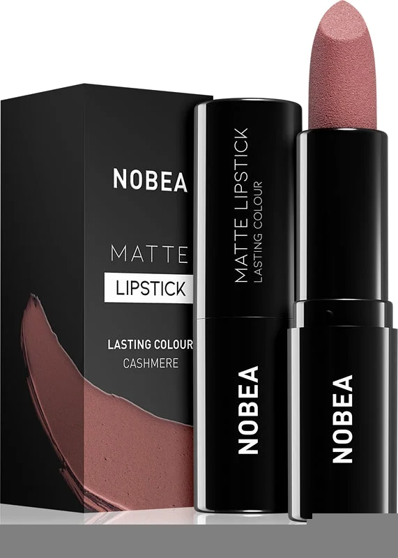 NOBEA Day-to-Day Matte rossetto opacizzante colore Cashmere #M19 3 g