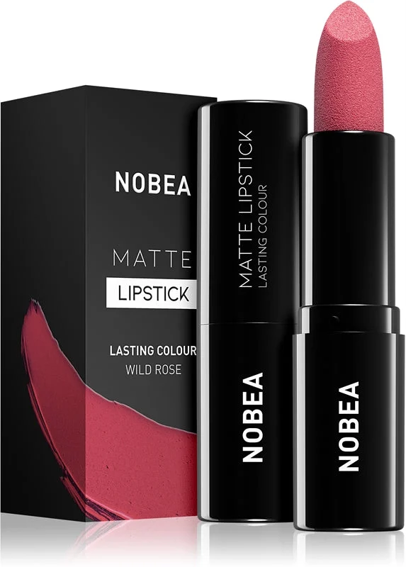 NOBEA Day-to-Day Matte rossetto opacizzante colore Wild rose #M18 3 g