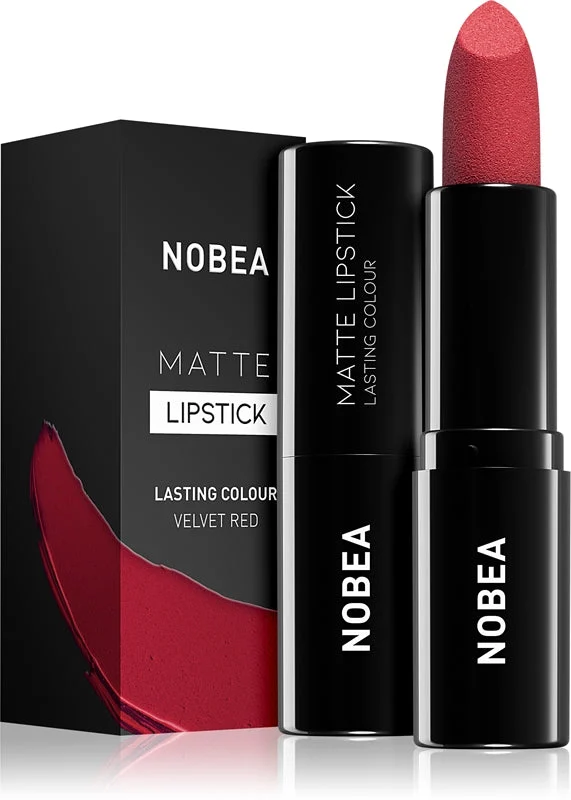 NOBEA Day-to-Day Matte rossetto opacizzante colore Velvet red #M16 3 g