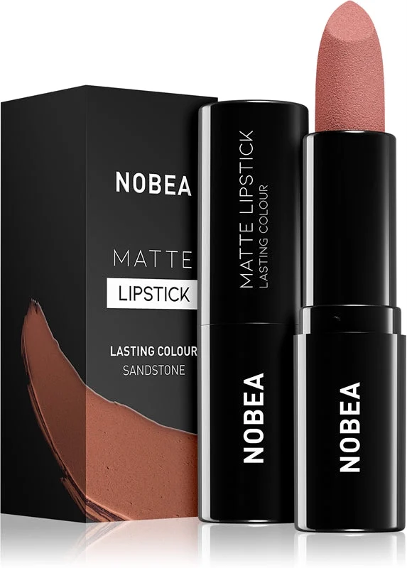 NOBEA Day-to-Day Matte rossetto opacizzante colore Sandstone #M20 3 g