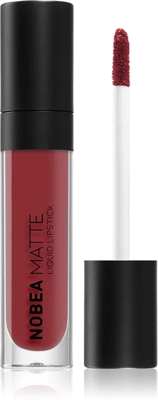 NOBEA Day-to-Day rossetto liquido matte colore Maroon #M10 7 ml