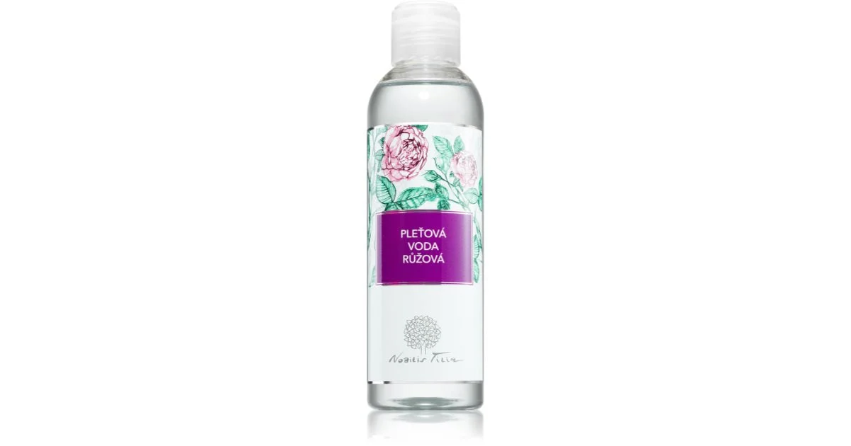 Nobilis Tilia Rose lozione rinfrescante viso per pelli stanche 200 ml