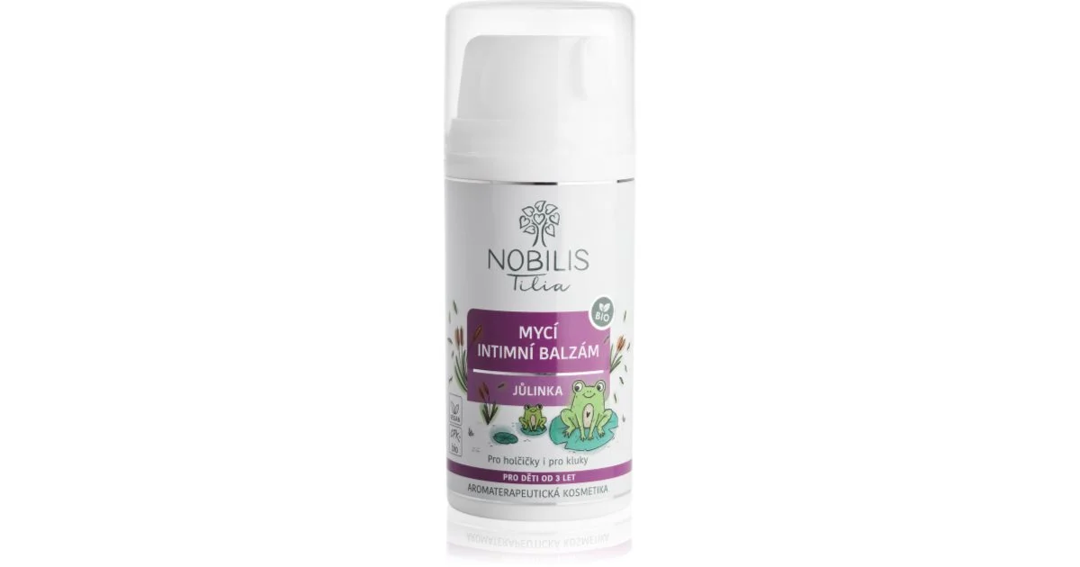 Nobilis Tilia Kids' Care Jůlinka balsamo detergente per le parti intime 100 ml