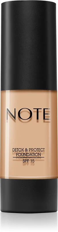 Note Cosmetique Detox & Protect fondotinta liquido con finish matte SPF 15 colore 03 Medium Beige 30 ml