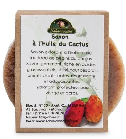 Sapone all'olio di fico d'India