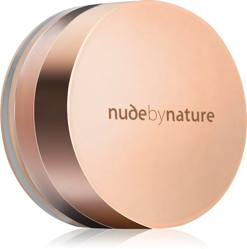Nude by Nature Radiant fondotinta minerale in polvere colore C2 Pearl 10 g